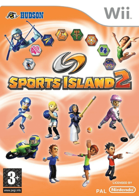 Sports Island 2 box art for Wii